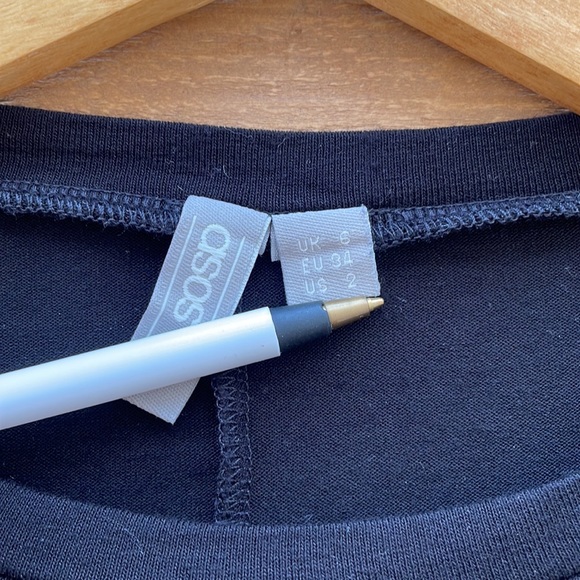 ASOS black and white nursing shirt - Picture 11 of 13